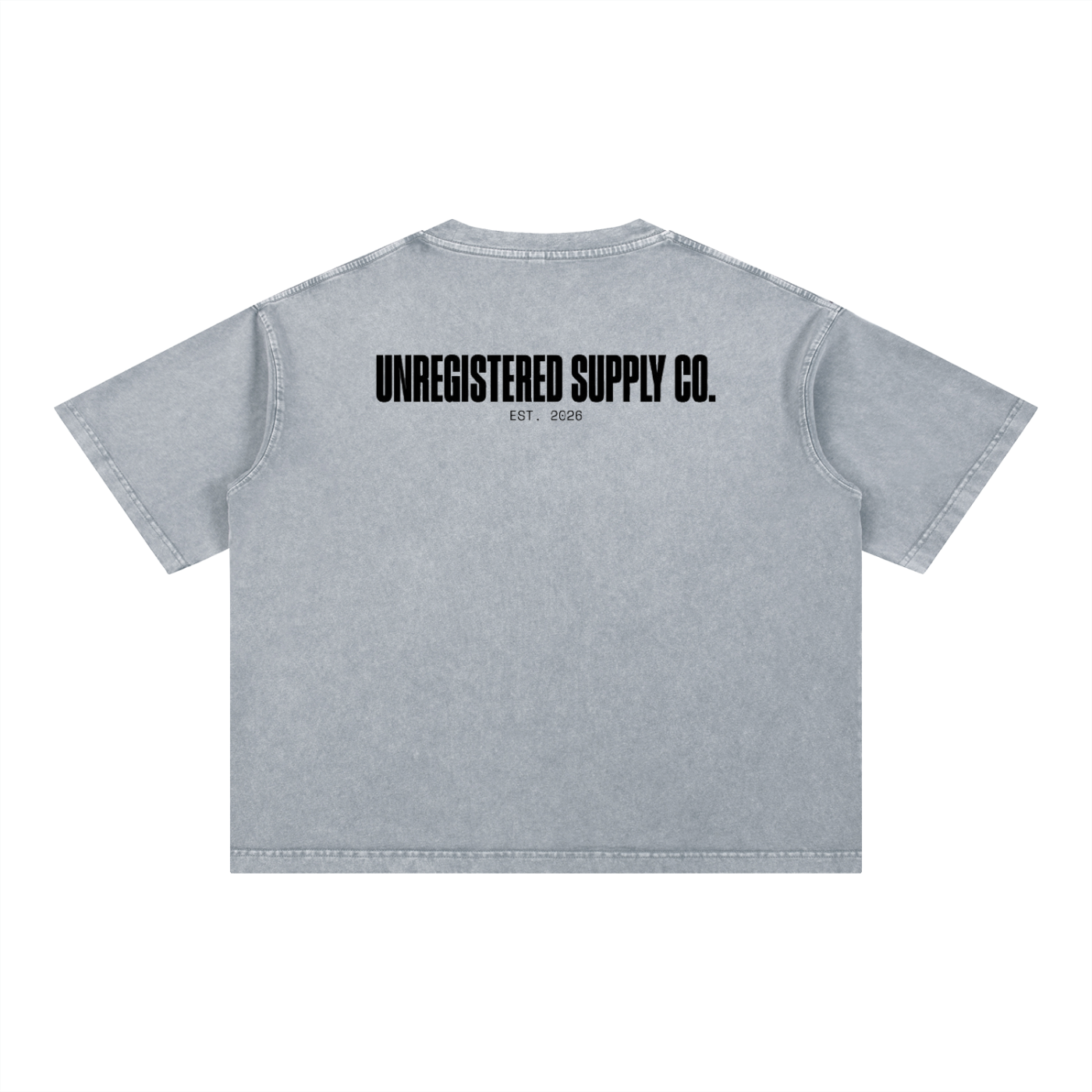 UNREGISTERED SUPPLY CO. | GREY WASHED SHIRT