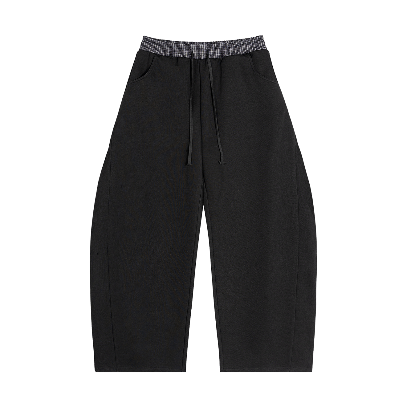 UNREGISTERED SUPPLY CO. | BLACK BAGGY SWEATPANTS  | FILE 002
