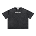 UNREGISTERED SUPPLY CO. | BLACK WASHED SHIRT | OVERSIZED | FILE 002
